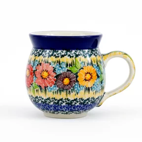 Kubek 070 0,3l <br> U5326 Cynie Eweliny Gałki <br>Ceramika Artystyczna Bolesławiec